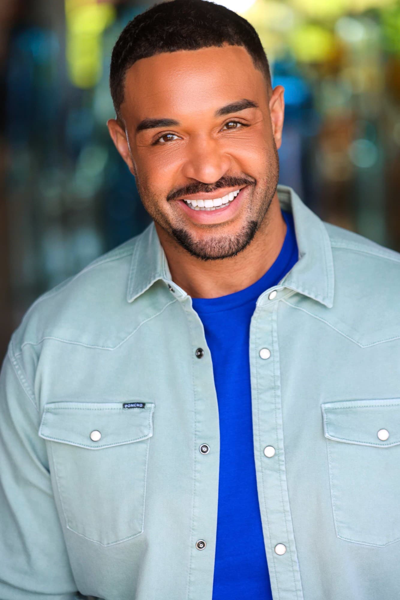 Jordan Dziabiak smiling, casual portrait